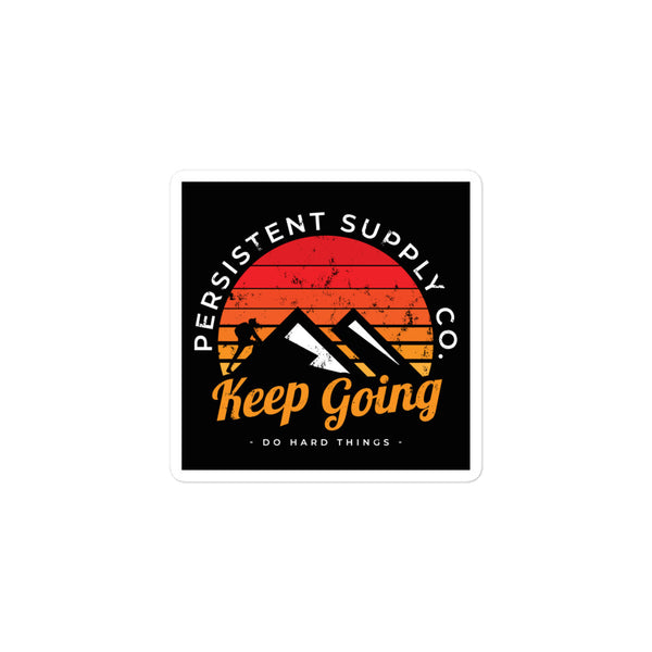 Keep Going Stickers