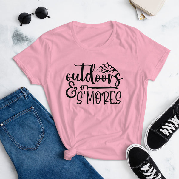 Outdoors & S'mores T-shirt