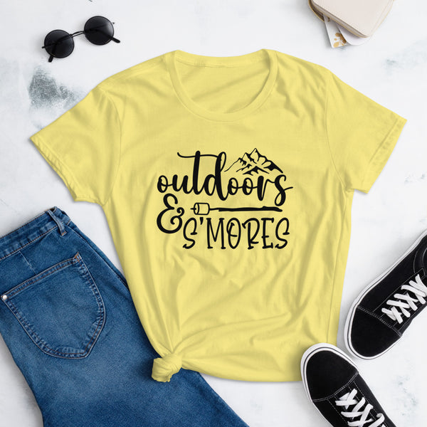 Outdoors & S'mores T-shirt